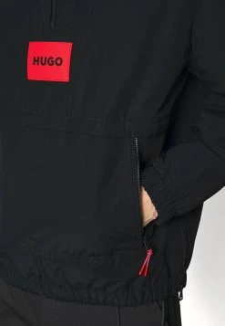 Hugo Breaker - Windbreaker - Black -Hugo Shop 02cbf323df014b74ae8d62a84c2af325