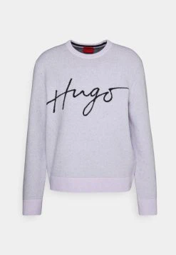 Hugo Stigg - Jumper - Light Pastel Purple -Hugo Shop 04cc901fa1524b5d874a3f809dabbf63