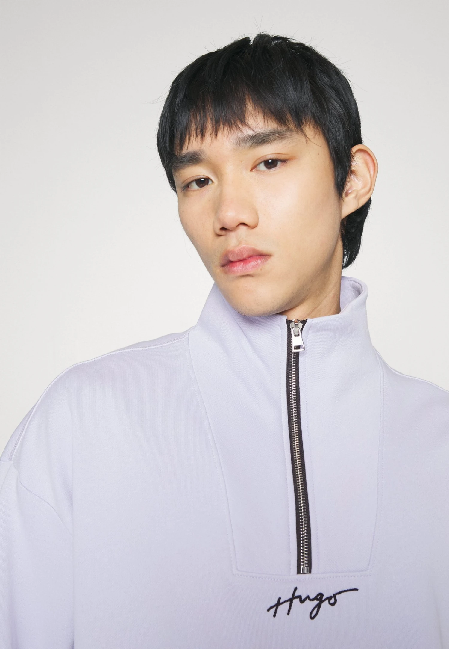 Hugo Dogota - Sweatshirt - Light/Pastel Purple 6 Hugo Dogota - Sweatshirt - Light/Pastel Purple - Image 4