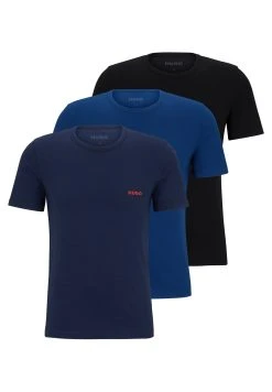 Hugo 3 Pack Rn Triplet P - Undershirt - Dark Blue -Hugo Shop 0d7a92d4eef44f3a8a98e8d7f5eaf141
