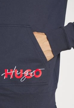 Hugo Combined Jackethood - Zip-Up Sweatshirt - Dark Blue -Hugo Shop 10dbea3d40ad43718c1ebc88cf4a67d3