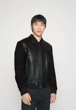 Hugo Lenn - Leather Jacket - Black