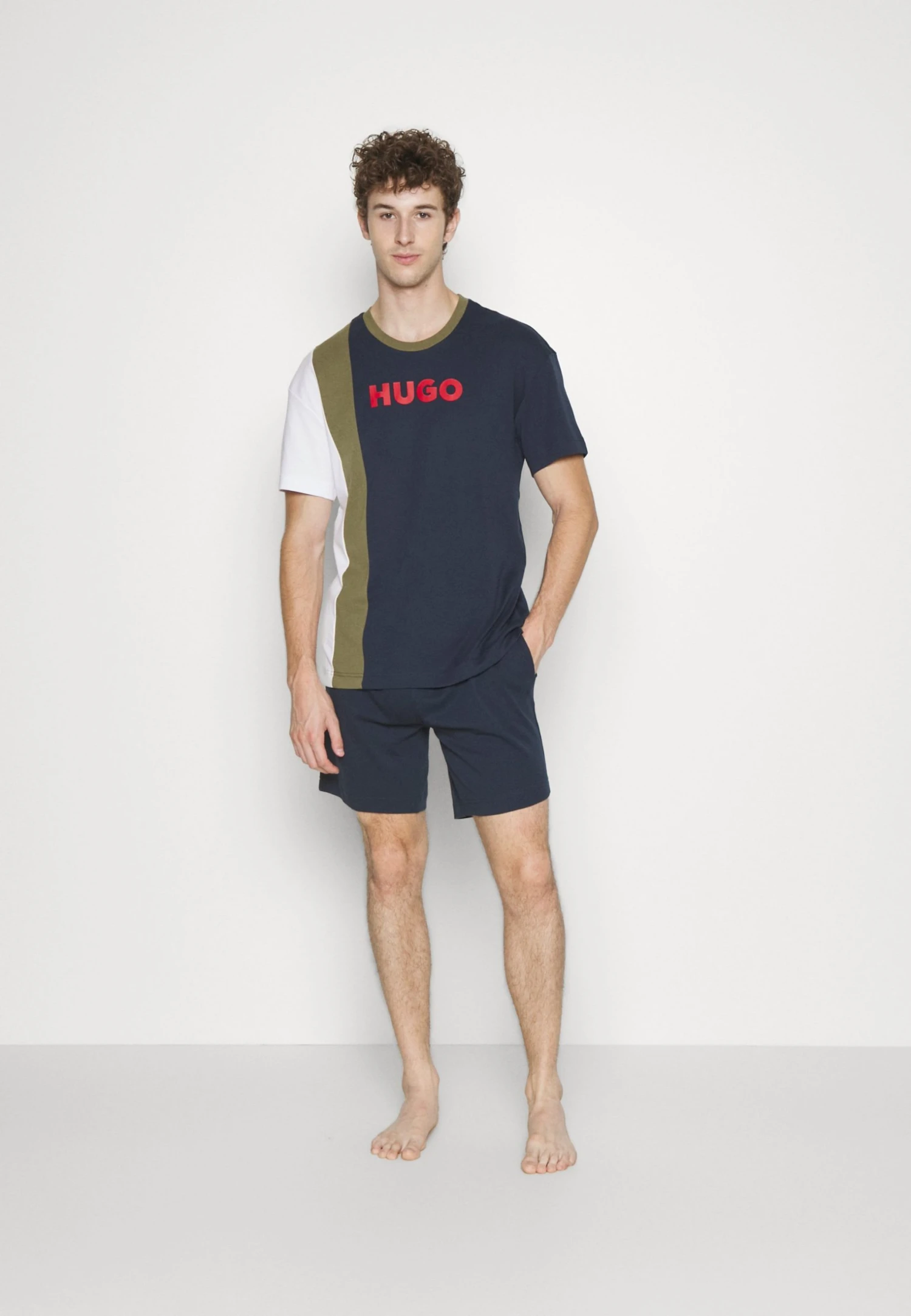 Hugo Pyjama Set - Dark Blue 4 Hugo Pyjama Set - Dark Blue - Image 2