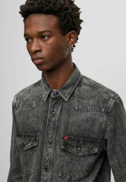 Hugo Elpaz - Shirt - Open Grey -Hugo Shop 1a4ec211dc5c4def8dd096bc2945c23a