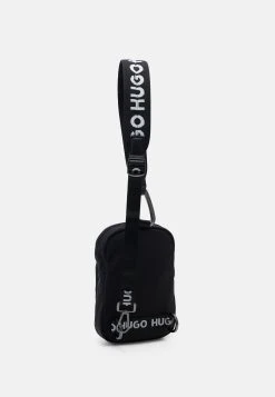 Hugo Harrison Zip Unisex - Across Body Bag - Black -Hugo Shop 1a5c0b74e487457c8a9cd356493e6451