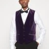Hugo Waistcoat - Dark Purple -Hugo Shop 1b7364854e39491b98817616b270ca0a