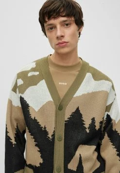 Hugo Sfest - Cardigan - Open Green Five -Hugo Shop 1e904d2979cc43bca4b5e26c6ca679b8