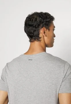 Hugo Round 2 Pack - Basic T-Shirt - Grey/Grey -Hugo Shop 209571423f11441f9ac14e1791d10d32