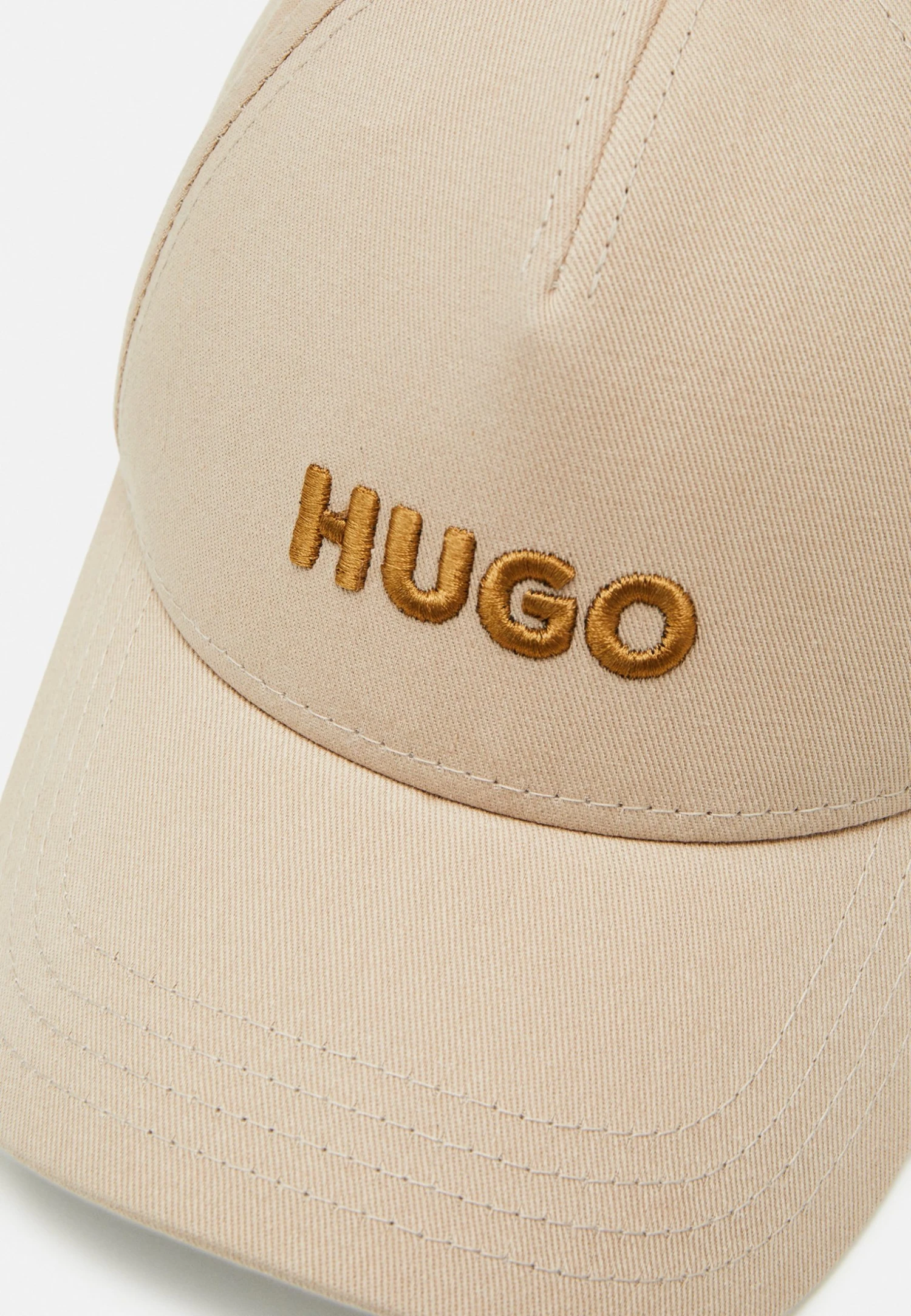 Hugo Unisex - Cap - Light Beige 6 Hugo Unisex - Cap - Light Beige - Image 4