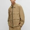 Hugo Uwenlo2331 - Summer Jacket - Open Brown Two -Hugo Shop 257c9118910141e19a86720c93530ca2