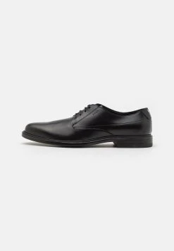 Hugo Kerr Derb - Smart Lace-Ups - Black