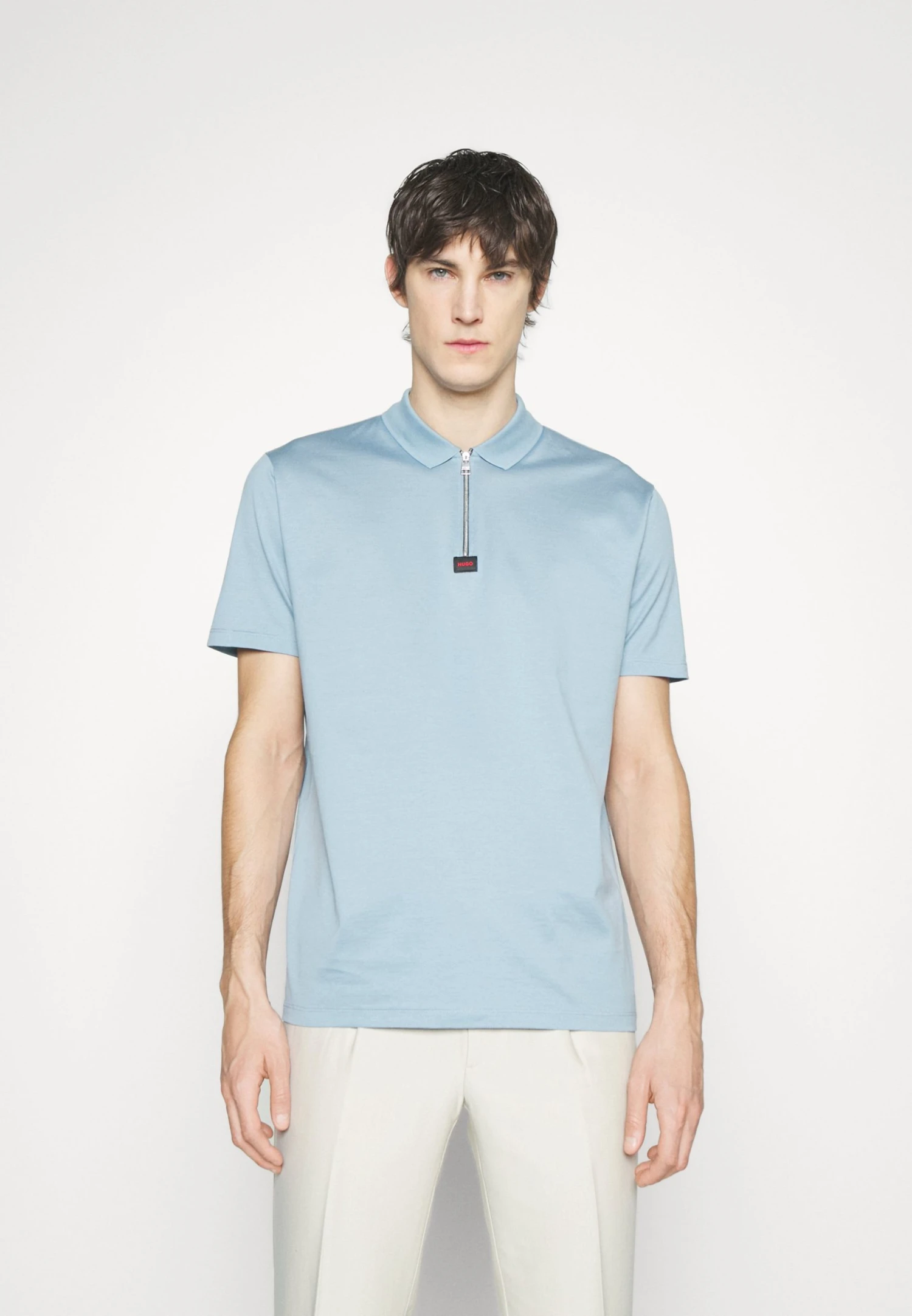 Hugo Deresom - Polo Shirt - Light Pastel Blue 3 Hugo Deresom - Polo Shirt - Light Pastel Blue