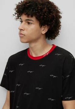 Hugo Handwritten - Pyjama Top - Black One -Hugo Shop 2b0b22a76ee1455e94569e0c8c2b4f6a