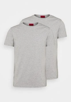 Hugo Round 2 Pack - Basic T-Shirt - Grey/Grey -Hugo Shop 2c28cb59bfcb4932b725ddd95aec5f47