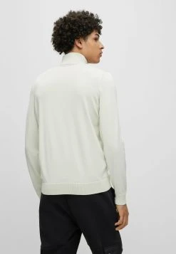 Hugo San Quintus C - Jumper - Light Green Three -Hugo Shop 2cc1685500ee4445a77fe34dbf20bd40