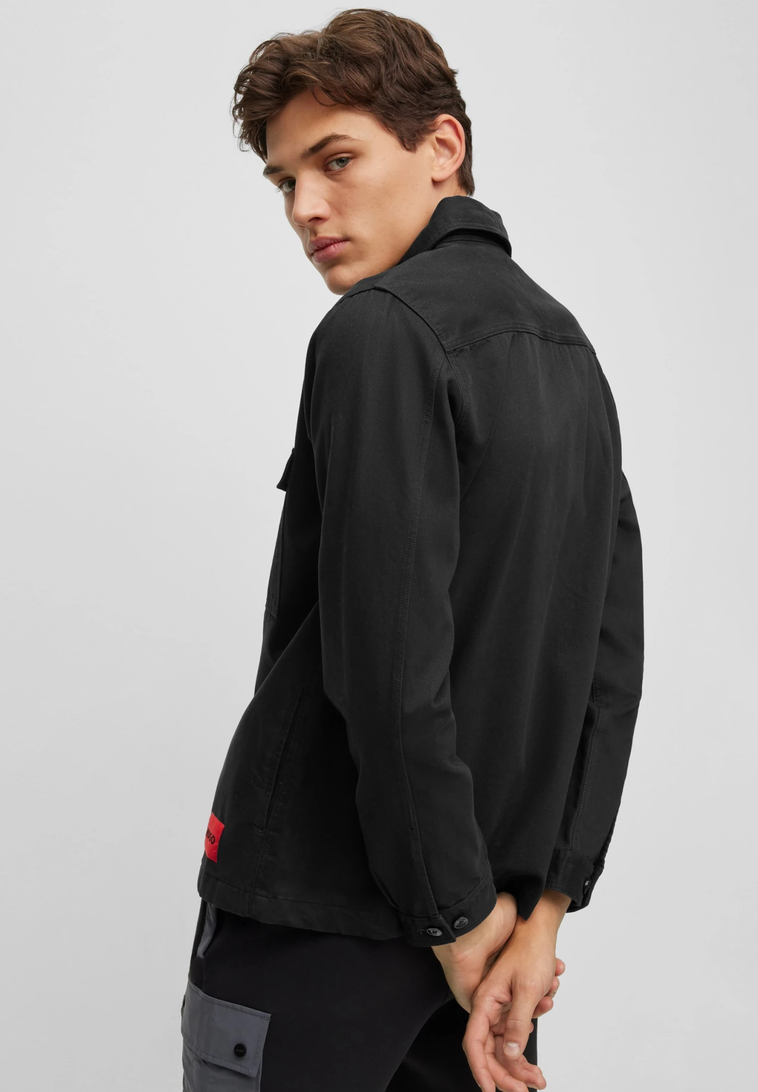 Hugo Enalu - Shirt - Black 7 Hugo Enalu - Shirt - Black - Image 5