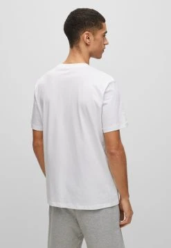 Hugo Decali - Print T-Shirt - White -Hugo Shop 2f225ac704664275894466e132393d10