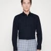 Hugo Elisha - Formal Shirt - Navy -Hugo Shop 2ff8f588125f4d8e87cda19e1c5d649c