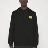 Hugo Daple - Zip-Up Sweatshirt - Black