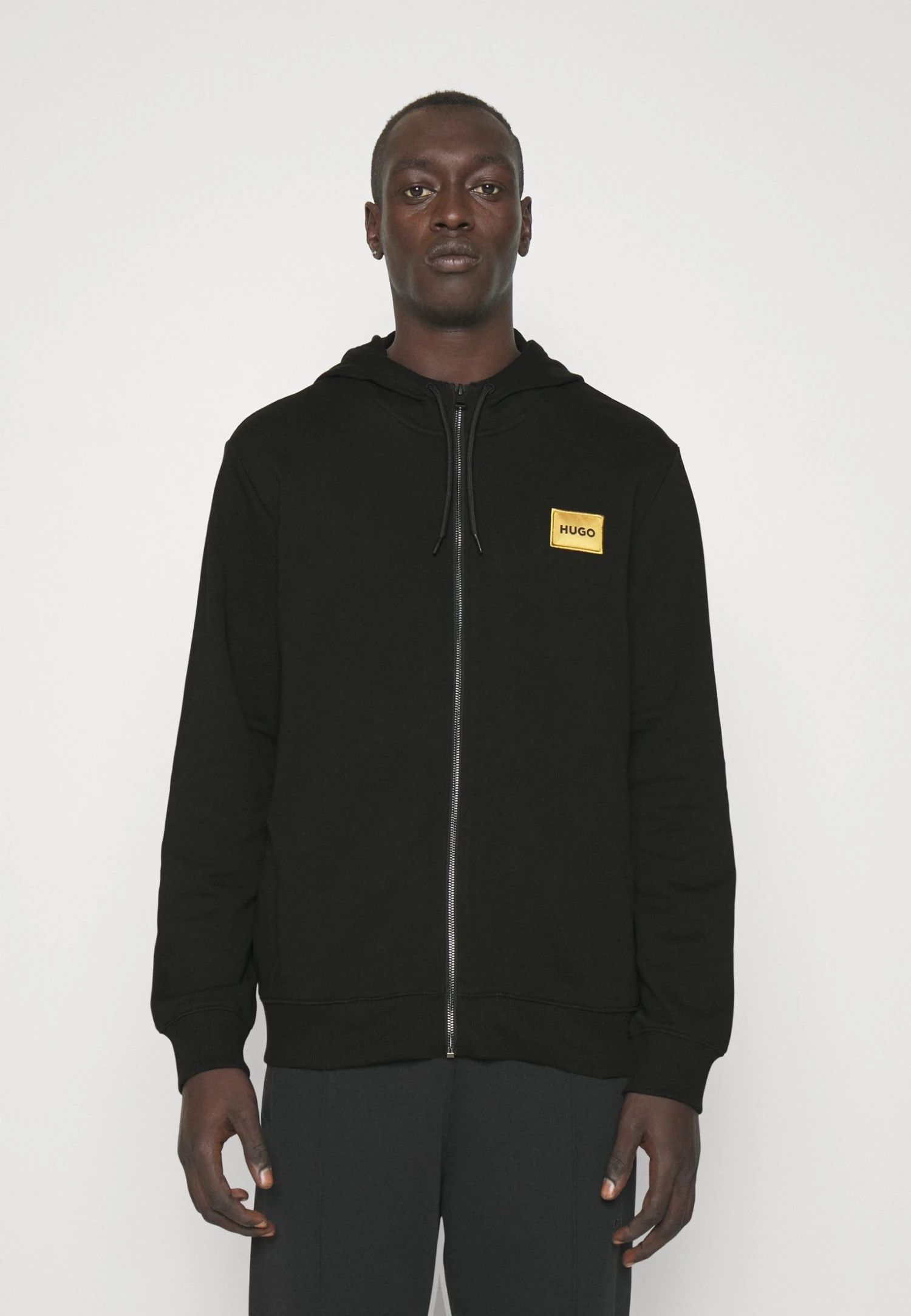 Hugo Daple - Zip-Up Sweatshirt - Black 3 Hugo Daple - Zip-Up Sweatshirt - Black