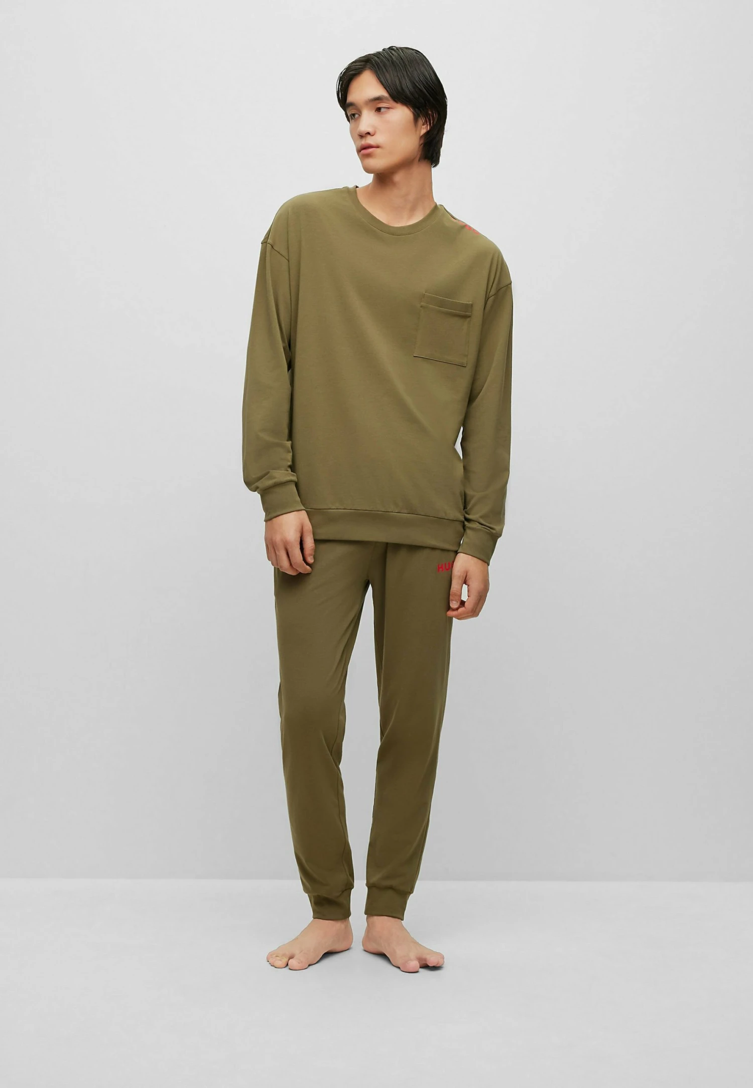 Hugo Labelled - Sweatshirt - Open Green Five 4 Hugo Labelled - Sweatshirt - Open Green Five - Image 2