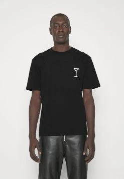 Hugo Destive - Print T-Shirt - Black