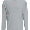Hugo Linked Ls - Pyjama Top - Grey Five