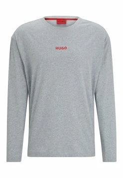 Hugo Linked Ls - Pyjama Top - Grey Five