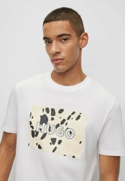 Hugo Dulive_U234 - Print T-Shirt - White -Hugo Shop 3818668183574471b8eee4ea247a3b07