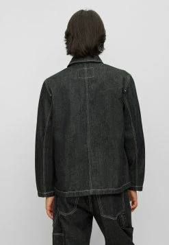 Hugo Denim Jacket - Black One -Hugo Shop 386ad6d33a654c7bbbcac6fd2c5c4757