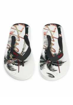 Hugo Arvel Thng Plm - T-Bar Sandals - Open Beige -Hugo Shop 3aaa7143c2de4a31acac61a2ab12b9d2