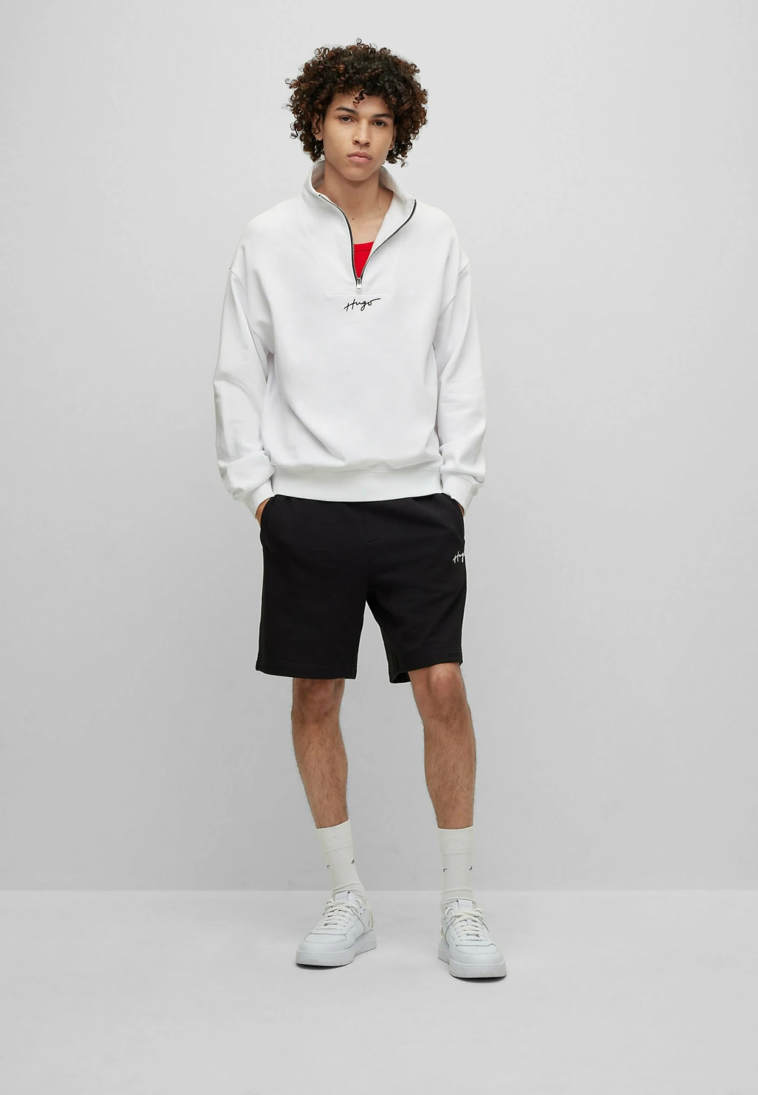 Hugo Dogota - Sweatshirt - White 4 Hugo Dogota - Sweatshirt - White - Image 2