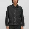 Hugo Denim Jacket - Black One -Hugo Shop 3ff1dea9c6344098b62af97af9866453