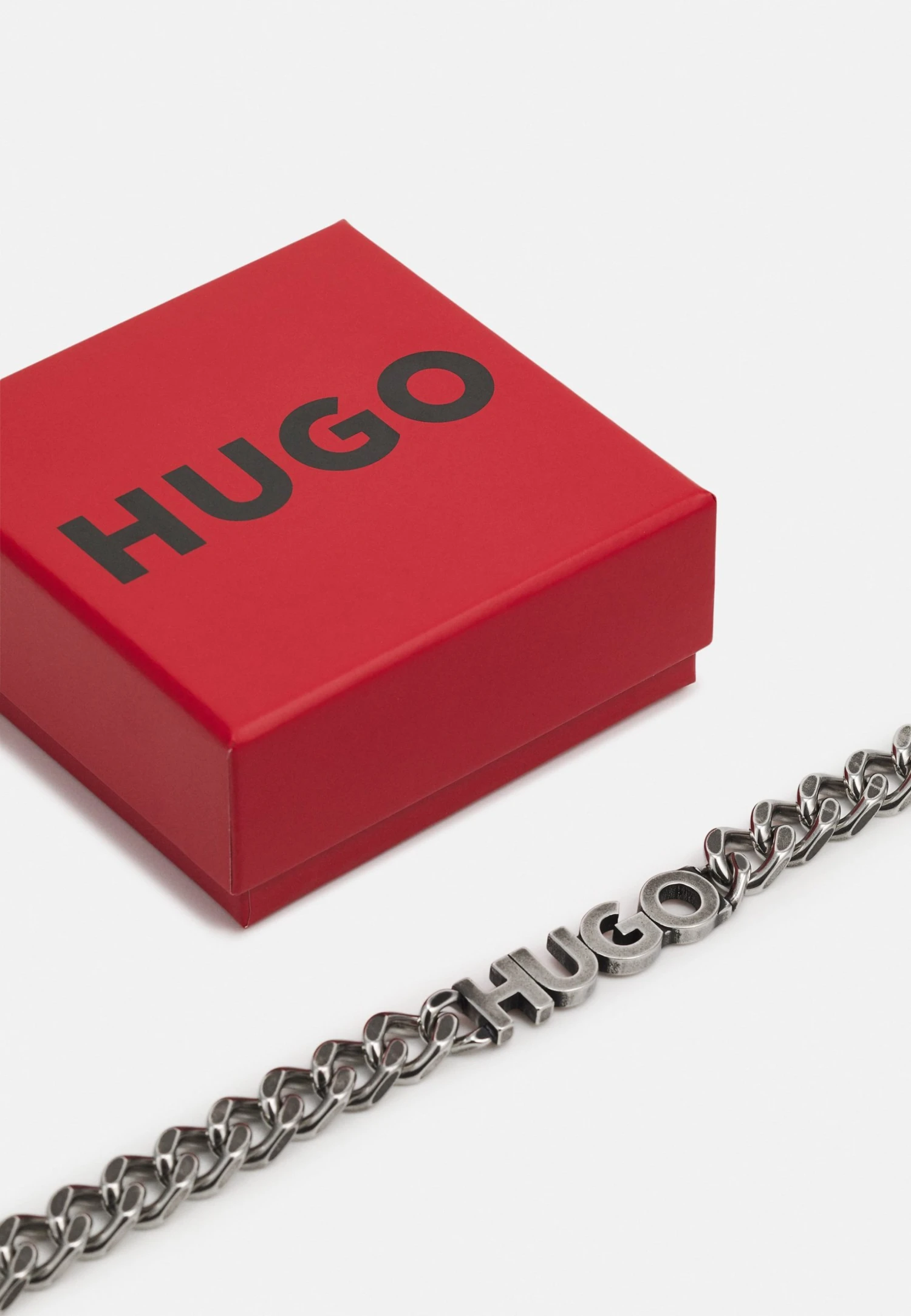Hugo Logobold Necklace Unisex - Bracelet - Silver-Coloured 5 Hugo Logobold Necklace Unisex - Bracelet - Silver-Coloured - Image 3