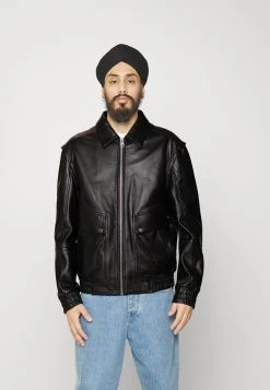 Hugo Larvid- Leather Jacket - Black 12 Hugo Larvid- Leather Jacket - Black -Hugo Shop 52aa0716a45d4070b2d5c2f66c799719