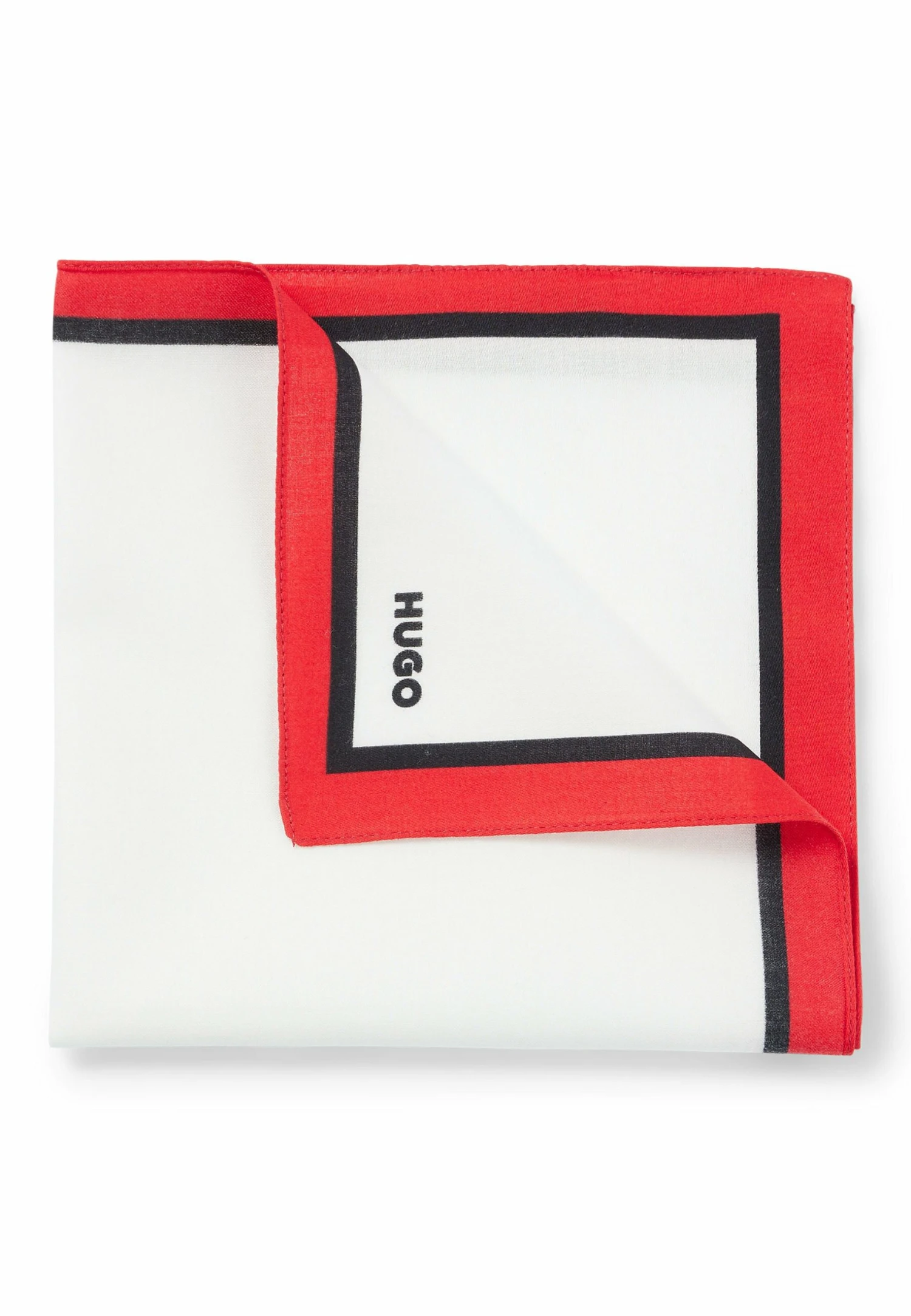 Hugo Pocket Square - Open Pink Three 4 Hugo Pocket Square - Open Pink Three - Image 2