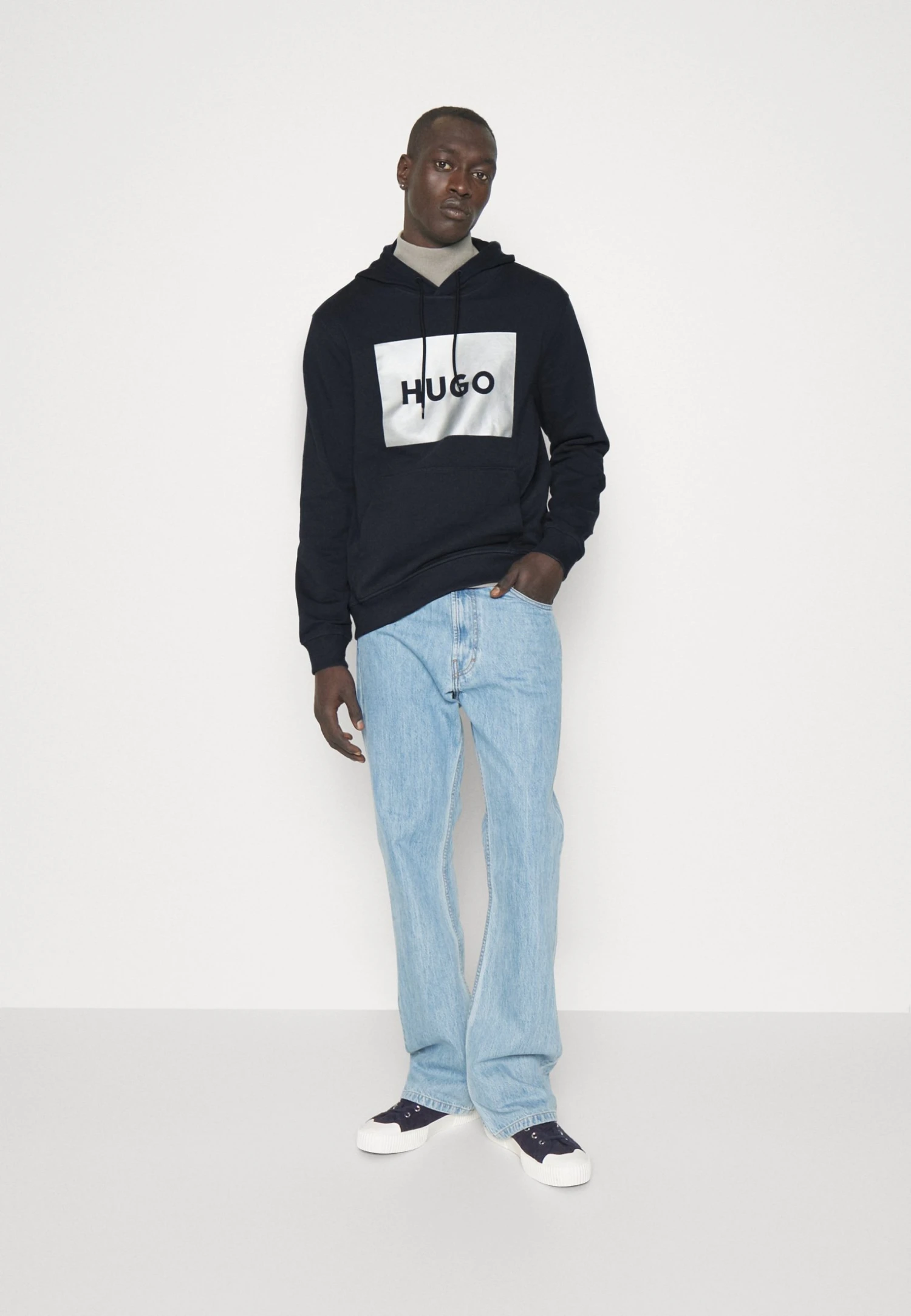 Hugo Duratschi - Sweatshirt - Dark Blue 4 Hugo Duratschi - Sweatshirt - Dark Blue - Image 2