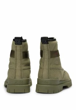 Hugo Ryan Halb - Lace-Up Ankle Boots - Dark Green Five 11 Hugo Ryan Halb - Lace-Up Ankle Boots - Dark Green Five -Hugo Shop 5d82c10c0076474c973c0dfbabe20d8d