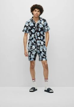 Hugo Match It Slid Frm - Mules - Dark Blue Five