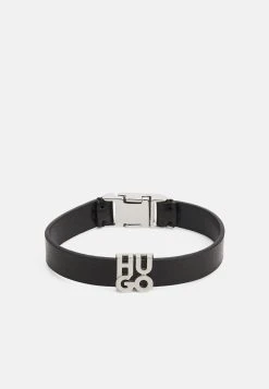 Hugo E-Stacked Unisex - Bracelet - Black