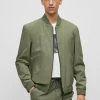 Hugo Ukashi - Bomber Jacket - Khaki One -Hugo Shop 5fb53ce531c64535b81e1715d04955a2