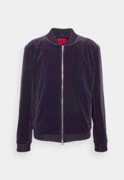 Hugo Bomber Jacket - Dark Purple -Hugo Shop 60a8dc48ff584d938f6832100a088d8d
