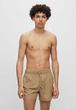 Hugo Dominica - Swimming Shorts - Open Brown Two