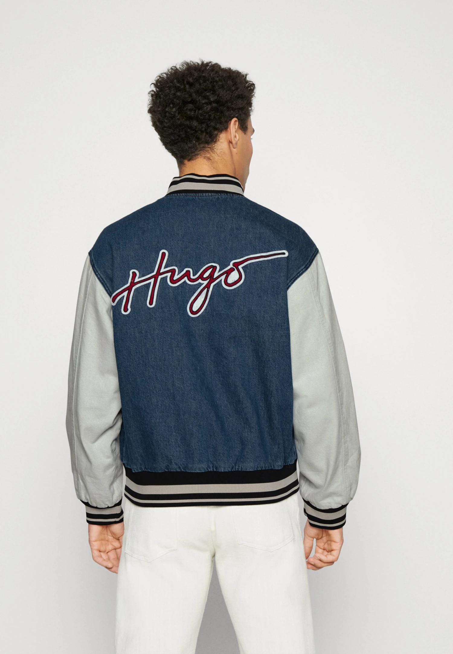 Hugo Bomber Jacket - Bright Blue 5 Hugo Bomber Jacket - Bright Blue - Image 3
