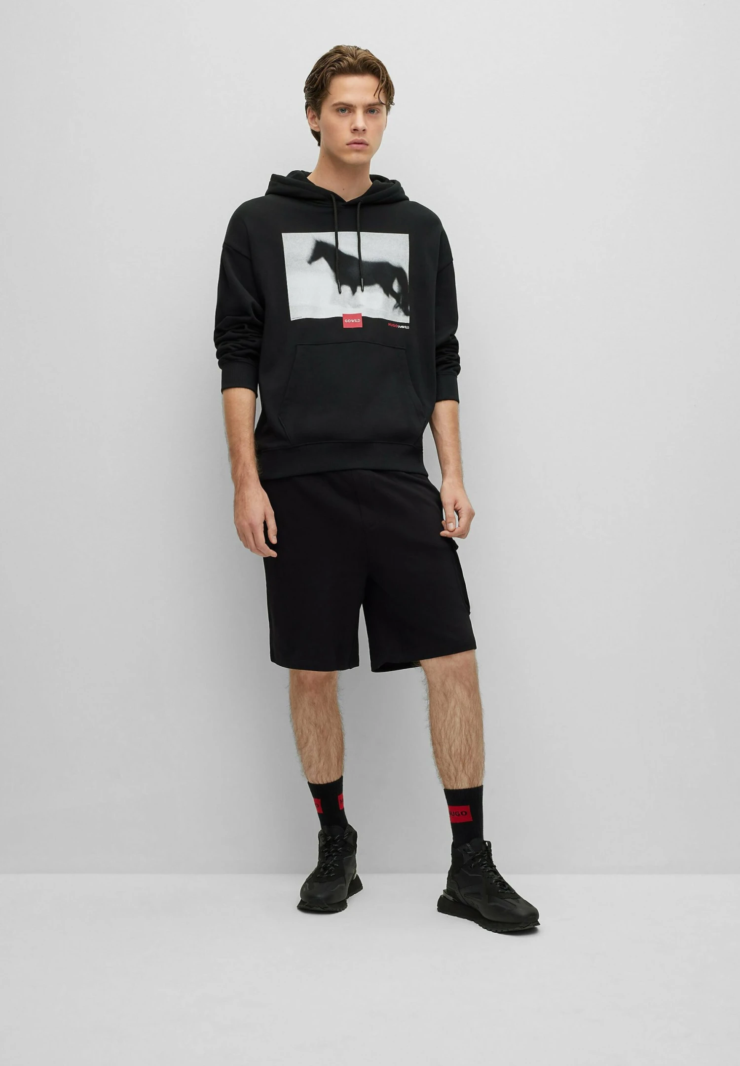 Hugo Dorse - Hoodie - Black One 4 Hugo Dorse - Hoodie - Black One - Image 2