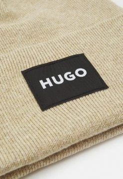 Hugo Xevon Unisex - Beanie - Open Brown -Hugo Shop 6a48c40beace40199085a9c9731e0a2e