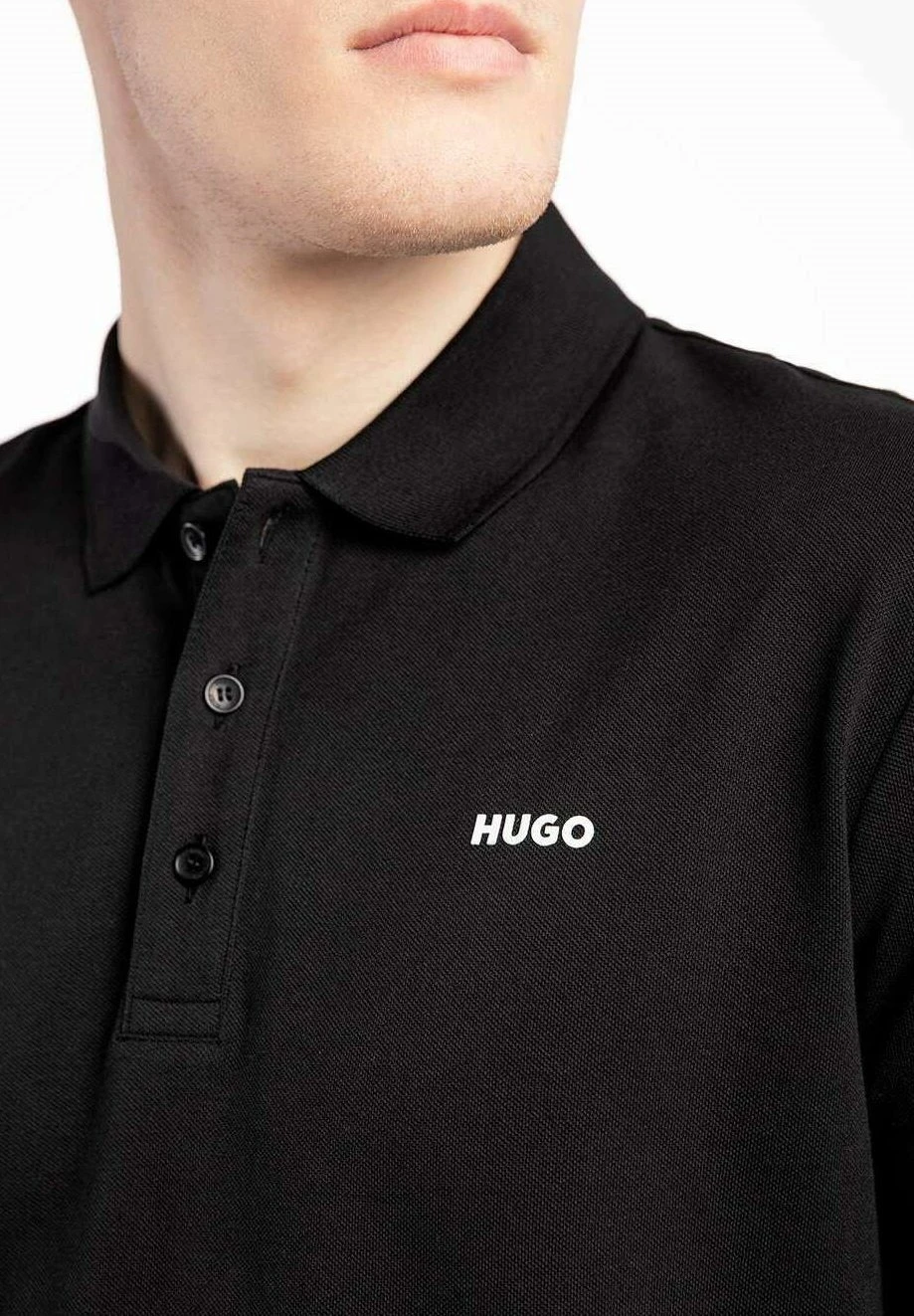 Hugo Donos - Polo Shirt - Black 6 Hugo Donos - Polo Shirt - Black - Image 4