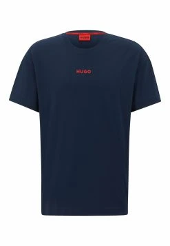 Hugo Linked - Pyjama Top - Dark Blue Five -Hugo Shop 6b08fe6e8ba54f088f0bf9bd46b50245