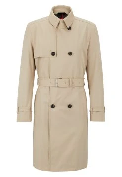 Hugo Maluks - Trenchcoat - Light Beige -Hugo Shop 6c93ff2589284189a8e0bbe6acd1544a