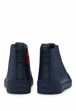 Hugo Hito Grph A - High-Top Trainers - Dark Blue One -Hugo Shop 6d84fa0c77e0487eac2e64ef2378b13d